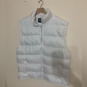 TRUE ROCK Men's White Quilted Vest